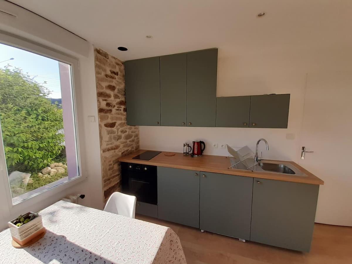 Superbe studio, avec cuisine et espace extérieur Plouguerneau Exterior foto